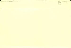 [Manuscript - Chapter 1], circa 1970s