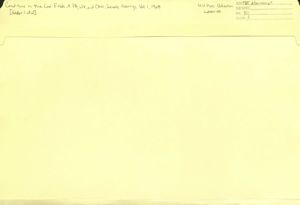 Conditions in the Coal Fields of Pennsylvania, West Virginia, and Ohio, Senate Hearings, Vol. 1, [folder 1 of 2], 1928