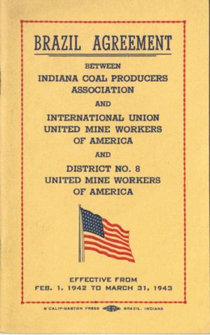 Agreement between Indiana Coal Producers Association and United Mine Workers of America, District No. 8, 1942-02-01 to 1943-03-31