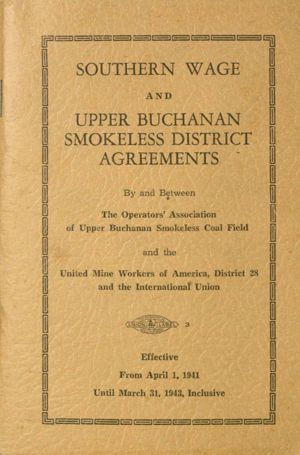 Agreement between Operators' Association of Upper Buchanan Smokeless Coal Field and United Mine Workers of America, District No. 28, 1941-04-01 to 1943-03-31