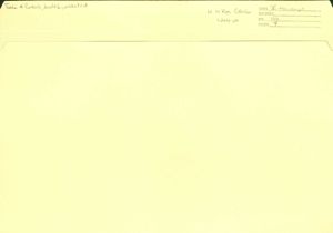 Table of Contents, draft 6, circa 1980s