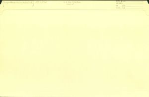 Correspondence, mining medical information, 1958, 1961