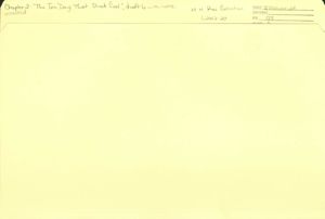 Chapter 2: The Ten Days That Shook Coal, draft 6 with notes, circa 1980s