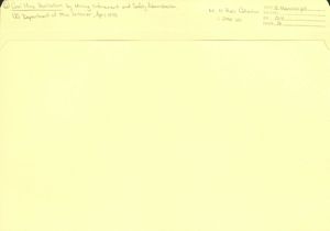 6: Coal Mine Ventilation by Mining Enforcement and Safety Administration, US Department of the Interior, April 1975