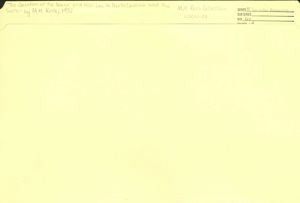 The Operation of the Wage and Hour Law in North Carolina and the South by M. H. Ross, 1952