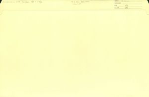 Correspondence with publishers, 1977-1980