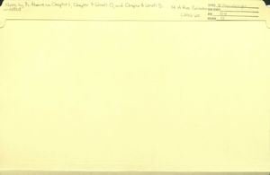 Notes by R. Alvarez on Chapter 1, Chapter 7 (draft 3), and Chapter 8 (draft 3), circa 1980s