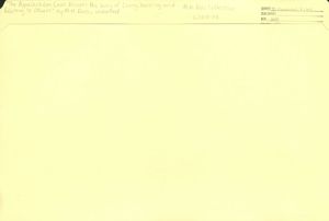 The Appalachian Coal Miner: His Way of Living, Working, and Relating to Others by M. H. Ross, 1970