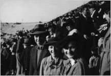 Ginger and Johnny Mercer at the Rose Bowl