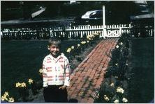 Jeff Mercer outside the family home