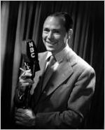Johnny Mercer at NBC microphone