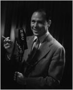 Johnny Mercer at NBC microphone