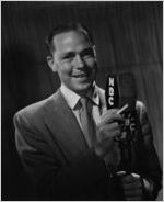 Johnny Mercer at NBC microphone