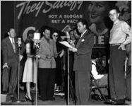 Johnny Mercer at WWII Radio Broadcast