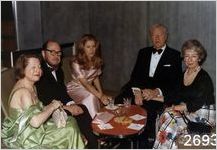 Ginger and Johnny Mercer and friends in formal wear