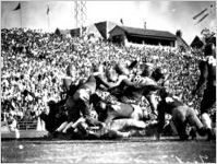 Football action, unidentified