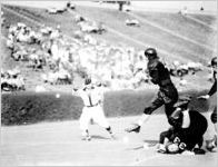 Football action, unidentified