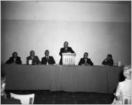 Georgia State AFL-CIO leader giving a speech, 1963