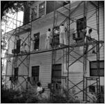 Re-painting a house, 1965