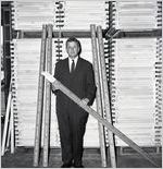Addison-Rudesal lumber warehouse, 1966