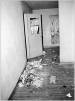 Squalid house (door)