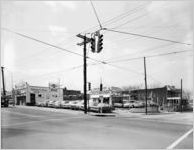 Northside Drive (?) showing McMillan Motors used car lot