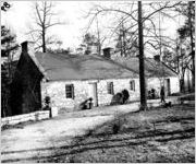 Burns cottage, exterior
