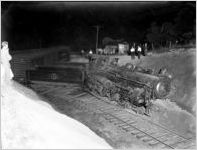 Train wreck near Adamsville