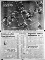 Sports Section ("Rambling Wrecks start rolling")