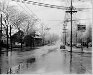 Edgewood Avenue, looking west at Elizabeth Street, At;lanta, 1951