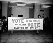 First National Bank, voting drive