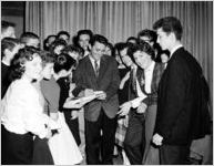 Danny Roland with fans