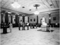 First National Bank lobby