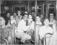 Bert Parks with group of children