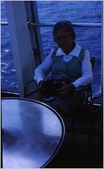 Vera O'Neal on a cruise vacation
