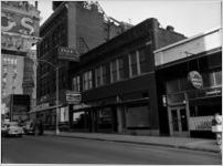 Beauty salon and pool hall on Pryor Street, Atlanta, Georgia