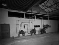 Mechanical room, Eugene Talmadge Memorial Hospital, Augusta, Georgia, 1955