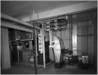 Mechanical room, Eugene Talmadge Memorial Hospital, Augusta, Georgia, 1955