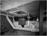 Mechanical room, Eugene Talmadge Memorial Hospital, Augusta, Georgia, 1955