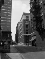 Intersection of Farlie and Walton Streets, Downtown Atlanta, 1955