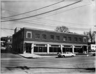 Intersection of 8th and West Peachtree Street, Midtown Atlanta, 1956