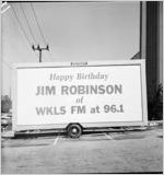 WKLS Radio billboard