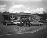 Fred Walters Oldsmobile dealership, 1960
