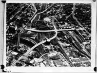 Railroad tracks and road interchanges, 1961