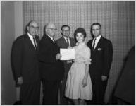 AFL-CIO Community Services Activities Union Counsellor certificate award ceremony, 1961