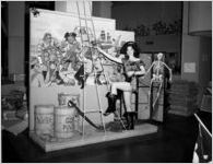 Haverty's Furniture pirate themed display, 1961