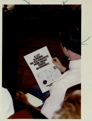 An advertisement for Gwinnett to promote MARTA, September 7, 1990