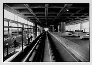 The Garnett Street MARTA station, July 9, 1981