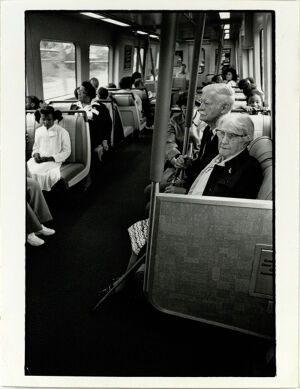 Mrs. Jones on the Marta Train, May 16, 1980