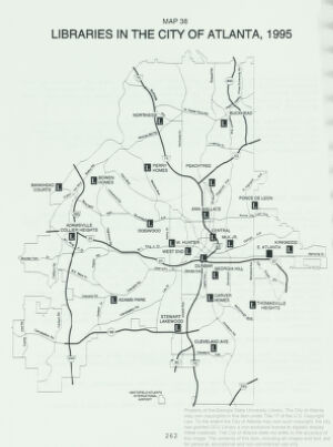 Libraries In The City Of Atlanta, 1995